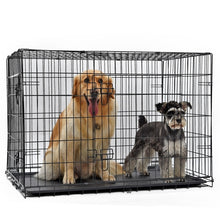 Load image into Gallery viewer, wholesale Domestic Delivery Pet Dog Cage Crate Double-Door Pet Kennel Collapsible Easy Install Fit Your Pets Pet House Dog Cage
