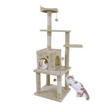 Load image into Gallery viewer, Domestic Delivery Cat Jumping Toy with Ladder Scratching Wood Climbing Tree for Cat Climbing Frame Cat Furniture Scratching Post
