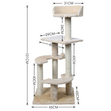 Load image into Gallery viewer, Domestic Delivery Cat Jumping Toy with Ladder Scratching Wood Climbing Tree for Cat Climbing Frame Cat Furniture Scratching Post
