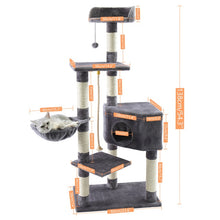 Load image into Gallery viewer, Domestic Delivery Cat Jumping Toy with Ladder Scratching Wood Climbing Tree for Cat Climbing Frame Cat Furniture Scratching Post
