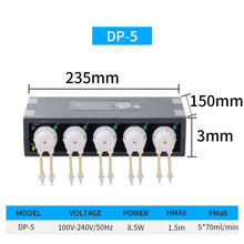 Load image into Gallery viewer, JEBAO Wifi Auto Dosing Pump Automatic Doser Balling Aquarium Marine Reef JECOD Water Pump Titration System Peristaltic Pump
