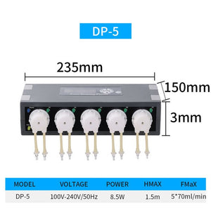 JEBAO Wifi Auto Dosing Pump Automatic Doser Balling Aquarium Marine Reef JECOD Water Pump Titration System Peristaltic Pump