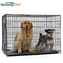 Load image into Gallery viewer, wholesale Domestic Delivery Pet Dog Cage Crate Double-Door Pet Kennel Collapsible Easy Install Fit Your Pets Pet House Dog Cage

